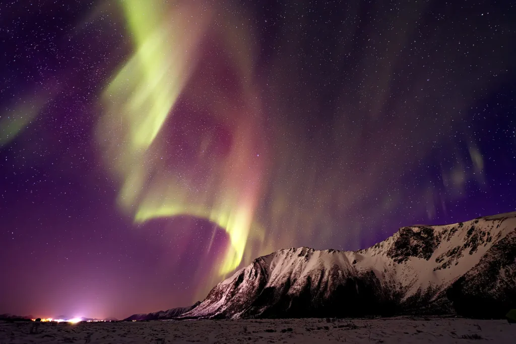 Die Magischen Nordlichter in Norwegen