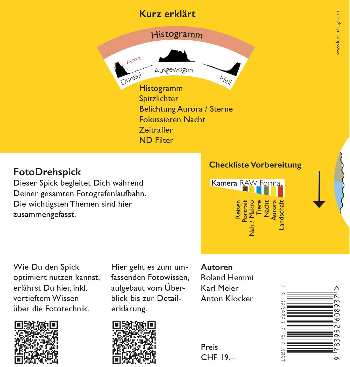 Foto-Drehspick Kamera-Spickzettel – Bild 2