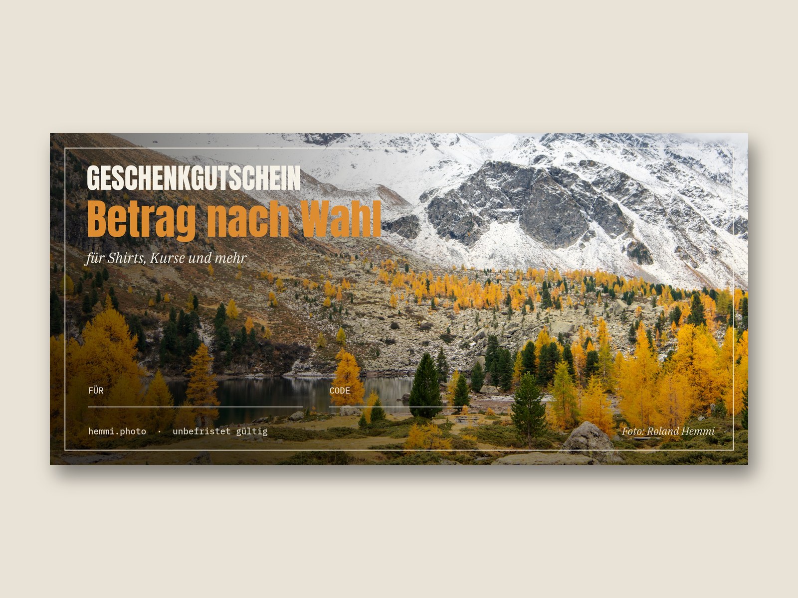 Geschenkgutschein – Bild 9